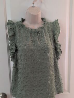 THML Ruffle Detail Blouse